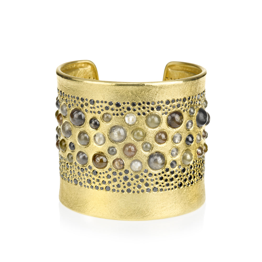 Todd Reed TRDB03000Y Cabochon Diamonds™ Cuff Bracelet